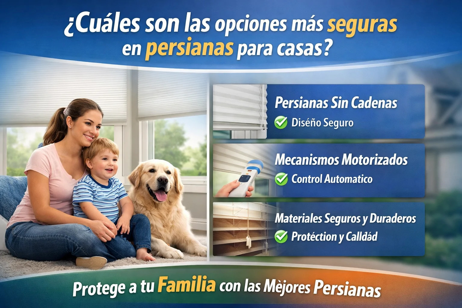 Cuales son las opciones mas seguras persianas para casas - &iquest;Cu&aacute;les son las opciones m&aacute;s seguras en persianas para casas?