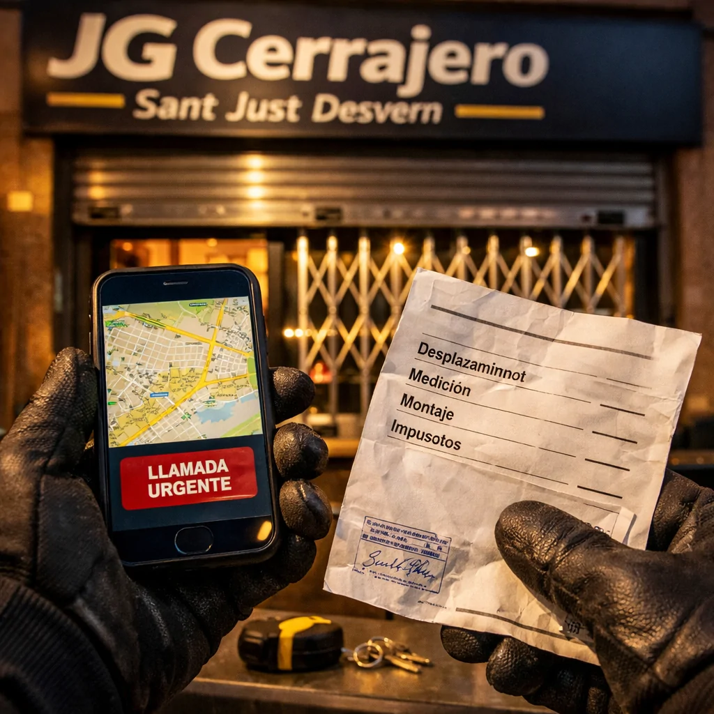 Manos con móvil y presupuesto; Donde puedo solicitar la instalacion urgente de rejas de ballesta en Sant Joan Despi